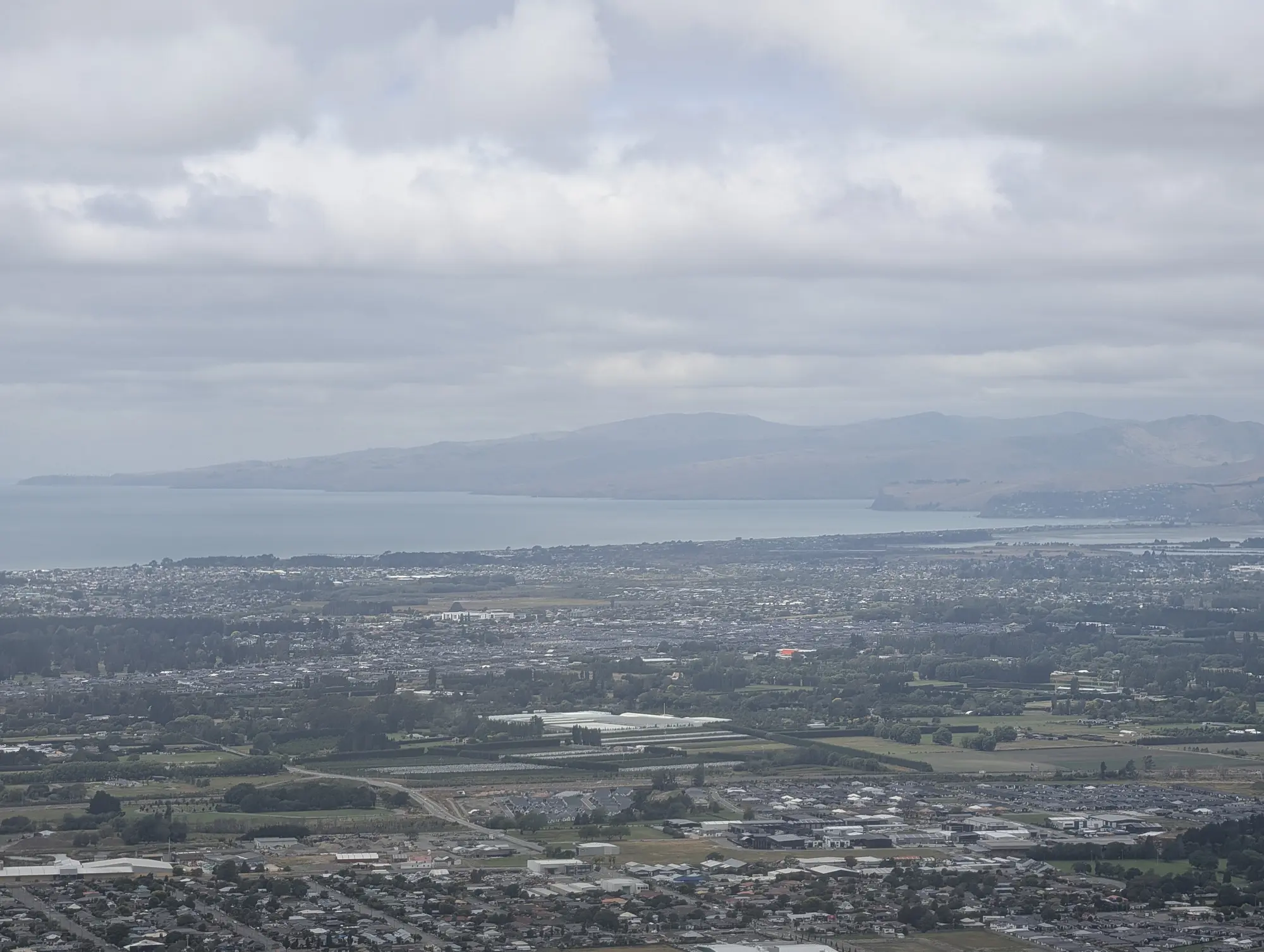 Landing in Christchurch