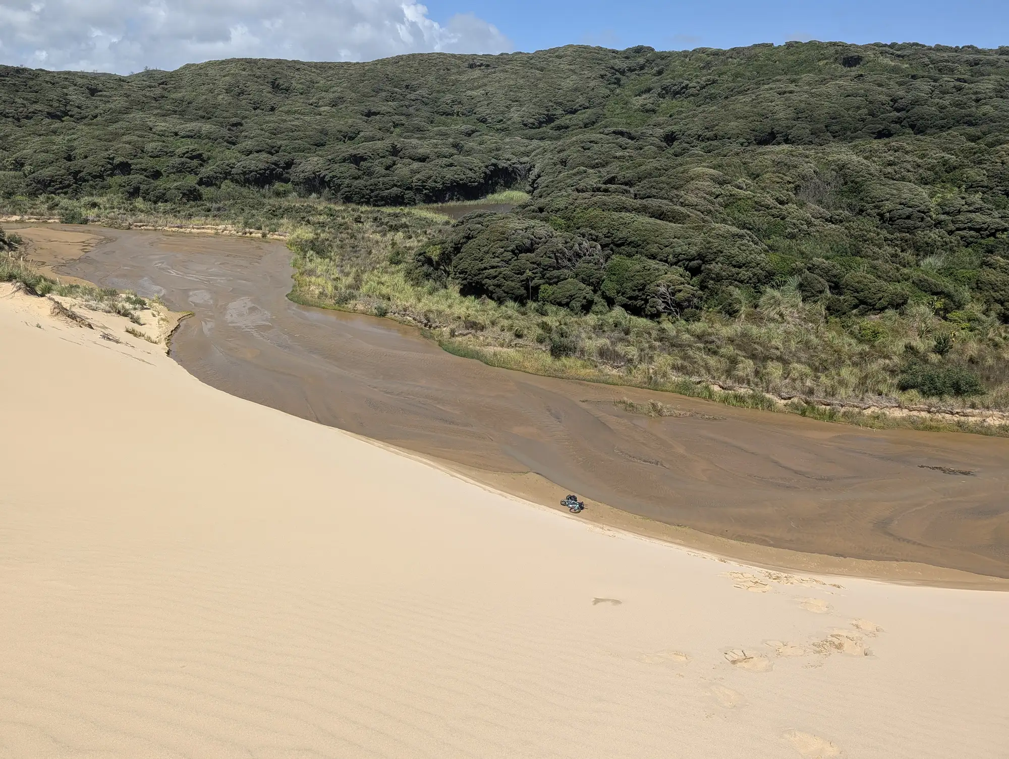 Climbing the Sand Dune
